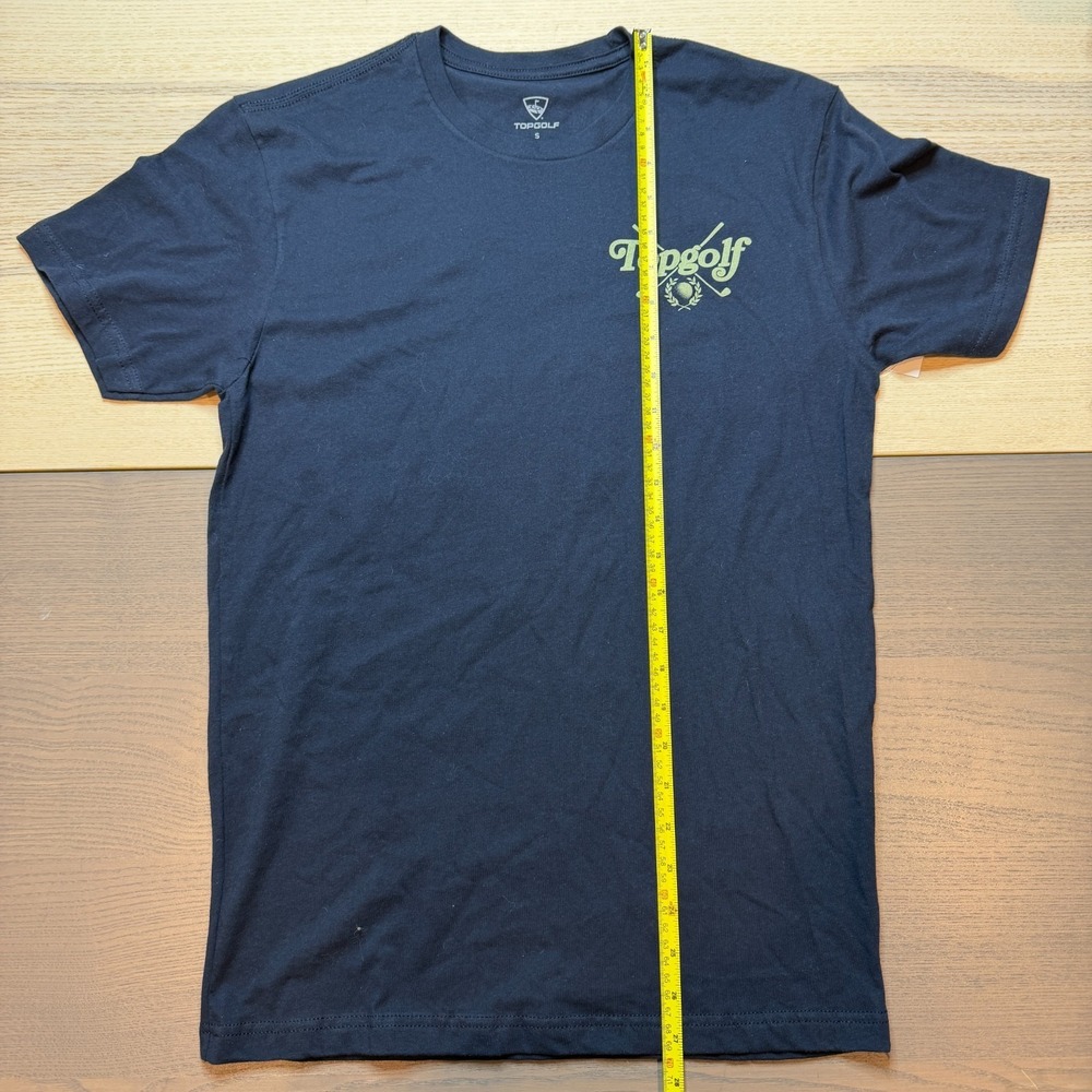 Top Golf Tee Shirt Unisex Small Navy - Picture 5 of 6